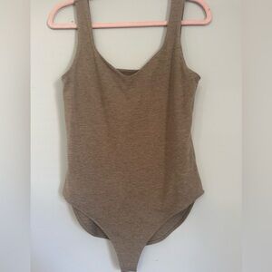 American Eagle brown bodysuit